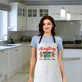 Weihnachtsbacken Crew, Familienmassage Schürze