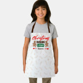 Weihnachtsbacken Crew, Familienmassage Schürze (Insitu)