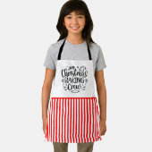 Weihnachtsbacken-Crew Schürze (Insitu)