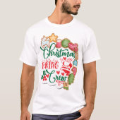 Weihnachtsbacken-Crew T-Shirt (Vorderseite)