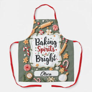Weihnachtsbacken-Schürze Schürze