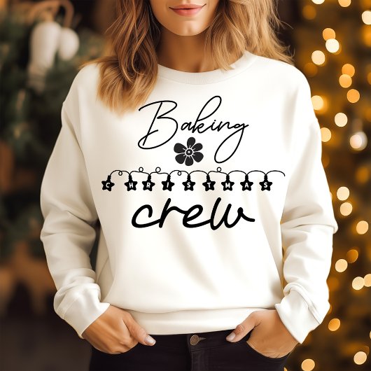 Weihnachtsbäcker-Crew Sweatshirt