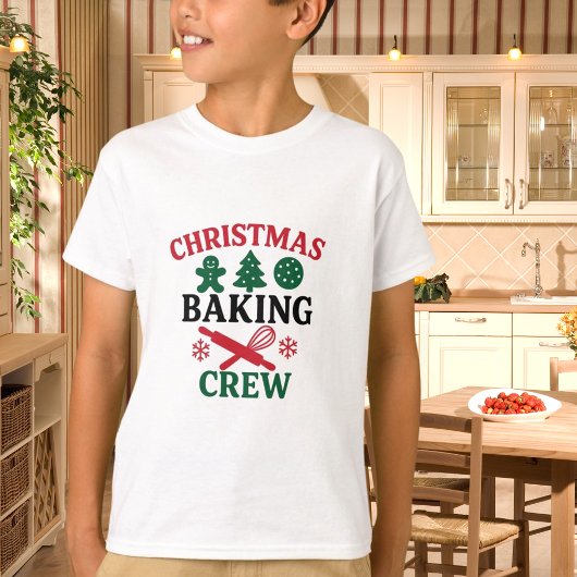 Weihnachtsbäcker Crew T-Shirt