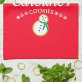Weihnachtsbäcker Geschirrtuch (Gefaltet)