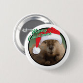 Weihnachtsbäcker - Standard, 2¼ Zoll Round Button (Vorne & Hinten)