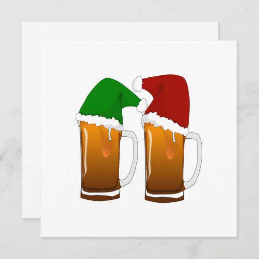 Weihnachtsbäckerchen Einladung (Vorne/Hinten)