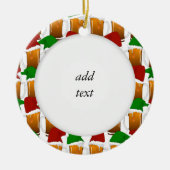 Weihnachtsbäckerchen Keramik Ornament (Vorne)