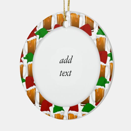 Weihnachtsbäckerchen Keramik Ornament (Links)