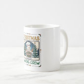 Weihnachtsbäckercrew Schneemann Chef Lebkuchen Coo Kaffeetasse (VorderseiteRechts)