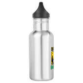 Weihnachtsbäckercrew Schneemann Holiday Design Edelstahlflasche (Links)