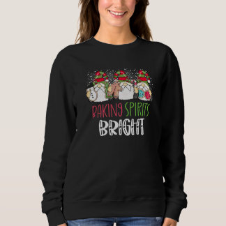 Weihnachtsbäckerei Backen mit meinen Gnomies Süßer Sweatshirt