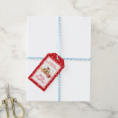Weihnachtsbäckerei Christmas Pudding Geschenkanhänger (Mit Garn)