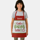 Weihnachtsbäckerei Crew Name hinzufügen Schürze (Insitu)