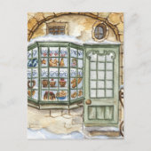 Weihnachtsbäckerei Feiertagspostkarte (Vorderseite)