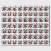 Weihnachtsbäckerei Geschenkpapier (Flach)