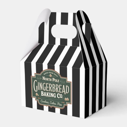 Weihnachtsbäckerei Geschenkschachtel (Rückseite)