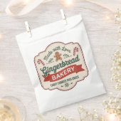 Weihnachtsbäckerei Geschenktütchen (Ausgeschnitten)