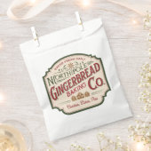 Weihnachtsbäckerei Geschenktütchen (Ausgeschnitten)