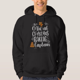 Weihnachtsbäckerei Ingwerbrot Cookie Kapitän Team Hoodie