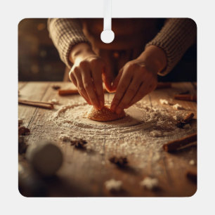 Weihnachtsbäckerei Küchenornament   Gemütlich Ornament Aus Metall
