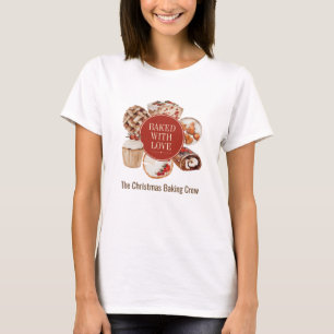 Weihnachtsbäckerei mit Liebe Baking Crew T-Shirt