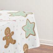 Weihnachtsbäckerei-Muster Tischdecke (Beispiel)