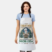 Weihnachtsbäckerei-Schneemann-Chef-Gingerbread Coo Schürze (Getragen)