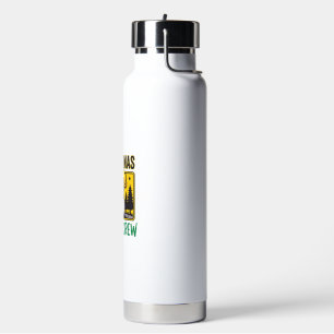 Weihnachtsbäckerei-Schneemann-Feiertagsdesign Trinkflasche