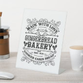 Weihnachtsbäckerei Sockelschild (In SItu)