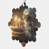 Weihnachtsbäckerei von Fabulous Mice Baker Ornament Karte (Linke Ecke)