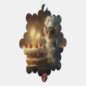 Weihnachtsbäckerei von Fabulous Mice Baker Ornament Karte (Rechts)