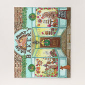 Weihnachtsbäckerei Wasserfarben Künstler Made Holi Puzzle (Vertikal)