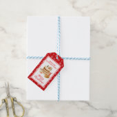 Weihnachtsbäckerei Weihnachtskuchen Geschenkanhänger (Mit Garn)