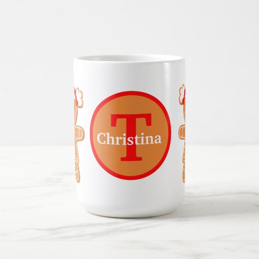 Weihnachtsbäckermädchen hinzufügen kaffeetasse (Mittel)