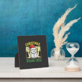 Weihnachtsbäckermannschaft Schneemann Feiertag Fotoplatte (InSitu)