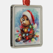 Weihnachtsbäckerschmuck Ornament Aus Metall (Rechts)