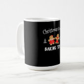 Weihnachtsbackmannschaft | Lebkuchenmann Kaffeetasse (Vorderseite Links)