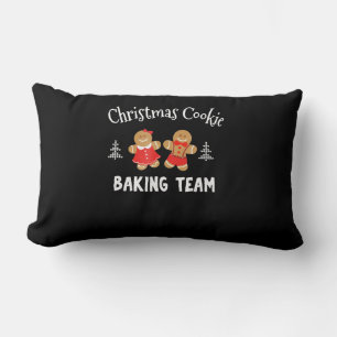 Weihnachtsbackmannschaft   Lebkuchenmann Lendenkissen