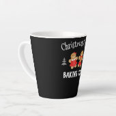 Weihnachtsbackmannschaft | Lebkuchenmann Milchtasse (Linke Ecke)