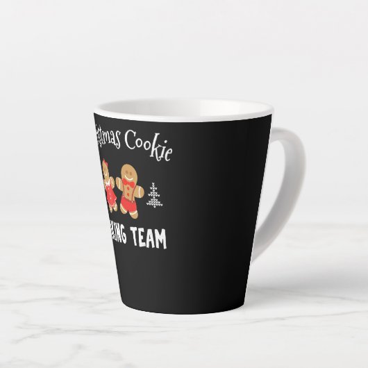 Weihnachtsbackmannschaft | Lebkuchenmann Milchtasse (Rechte Ecke)