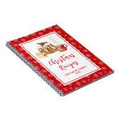 Weihnachtsbackrezepte Christmas Pudding Notizblock (Rechte Seite)