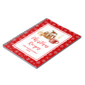Weihnachtsbackrezepte Christmas Pudding Notizblock (Linke Seite)