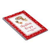 Weihnachtsbackrezepte Weihnachtskuchen Notizblock (Rechte Seite)