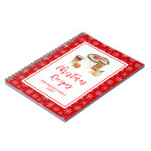 Weihnachtsbackrezepte Weihnachtskuchen Notizblock (Linke Seite)