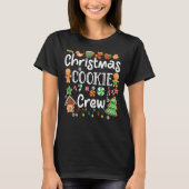 Weihnachtsbackteam Bekleidung Cookie Crew Bakers H T-Shirt (Vorderseite)