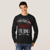 Weihnachtsbackteam - Xmas Cookie Crew Gingerbre T-Shirt (Vorne ganz)