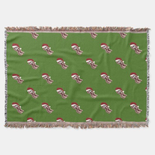 Weihnachtsbacon Decke (Vorderseite)