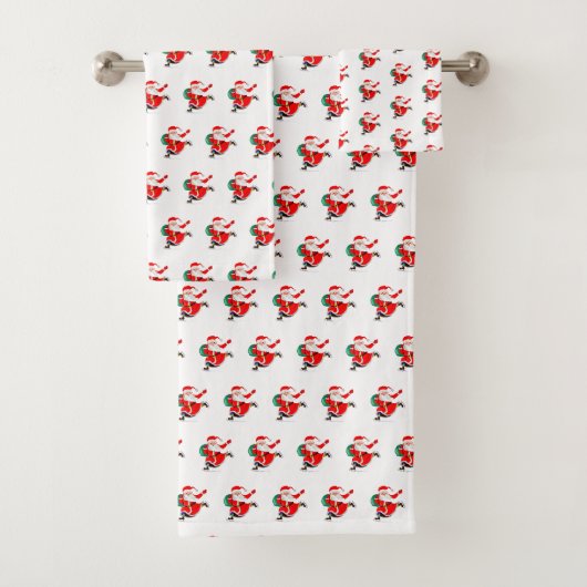 Weihnachtsbadehandtuch-Set Badhandtuch Set (Insitu)