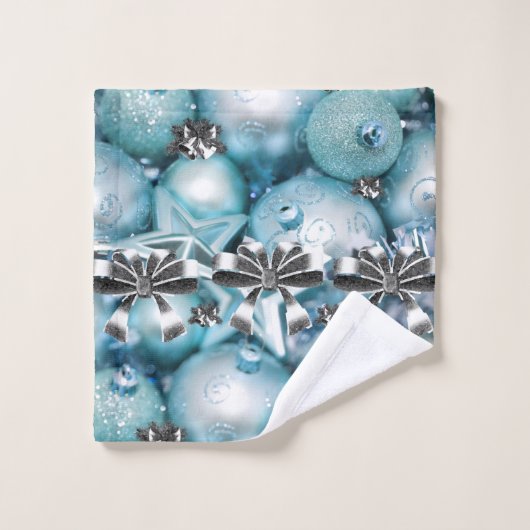 Weihnachtsbadehandtuch-Sets Badhandtuch Set (Waschlappen)