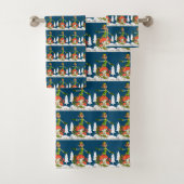 Weihnachtsbadehandtuch-Sets, Elf Badhandtuch Set (Insitu)